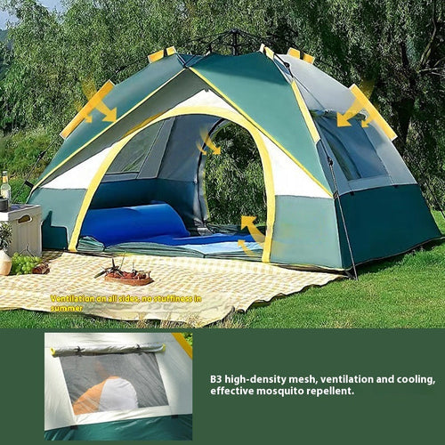 Malinex Tente Pop-Up 3-4 Personnes - Montage 1 Seconde Anti-UV