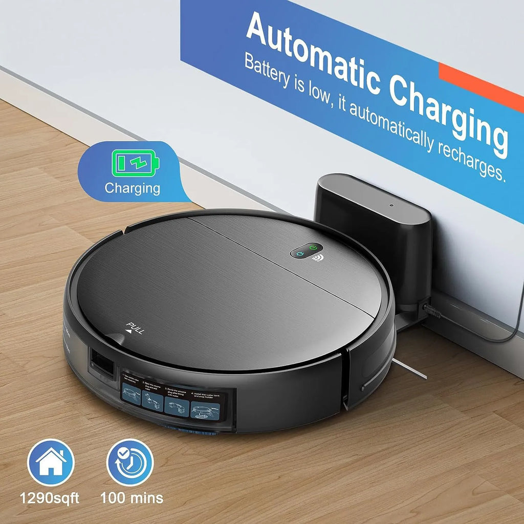 Robot de Nettoyage Intelligent : Balayage, Lavage & Aspiration