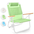 Chaise de Plage Bondi - Chaise de Plage Pliable et Inclinable Premium avec Bretelles de Sac à Dos pour Adultes