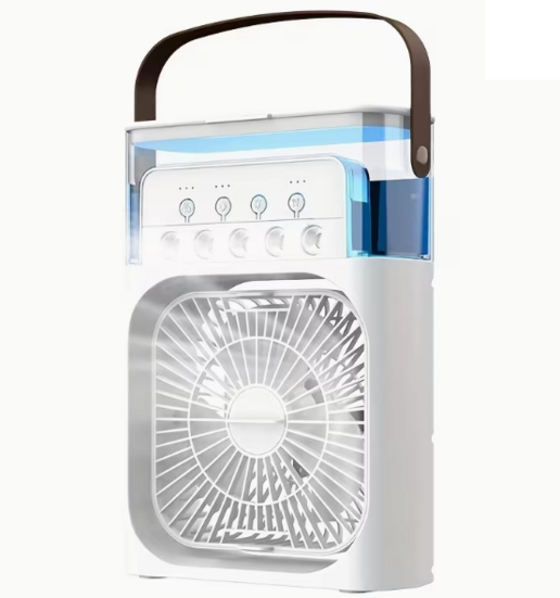 Ventilateur Rafraîchisseur d'Air Portable avec Humidificateur pour Maison/Bureau