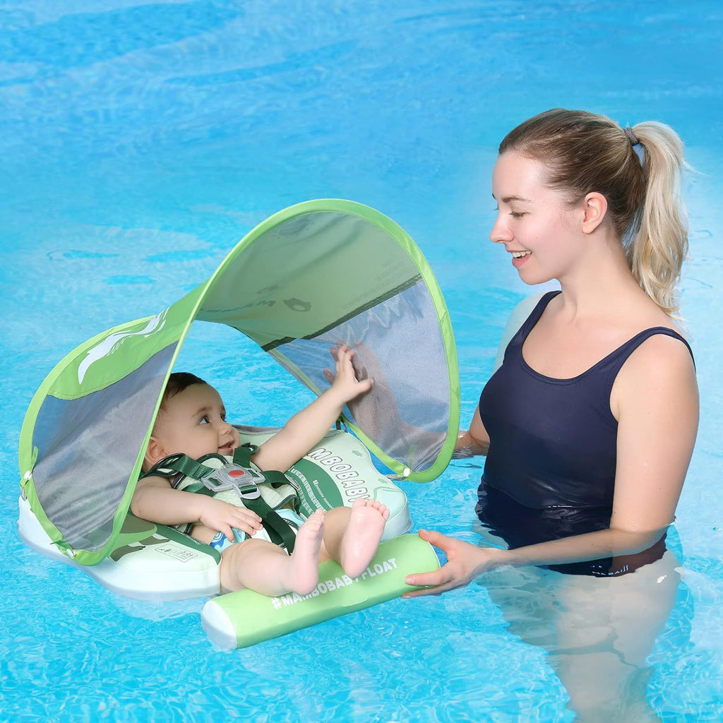 Bouée Gonflable pour Bébé Mambobaby avec Canopée